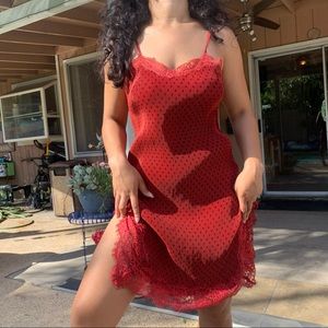 Free People Polka dot dress